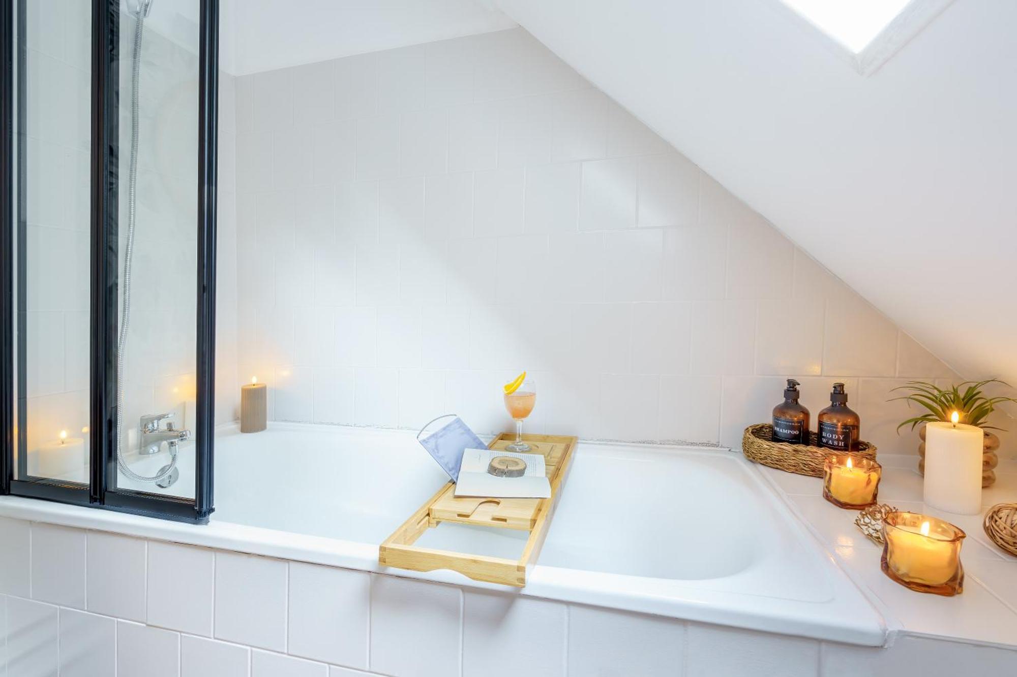 Maisonnette Bleu Horizon Avec Jardin - 2Min Gare - Serenito Homes Saint-Just-en-Chaussee Exterior foto
